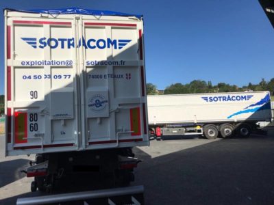 trasporto stradale pallet e rinfuse Francia Italia